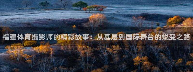 福建体育摄影师的精彩故事：从基层到国际舞台的蜕变之路